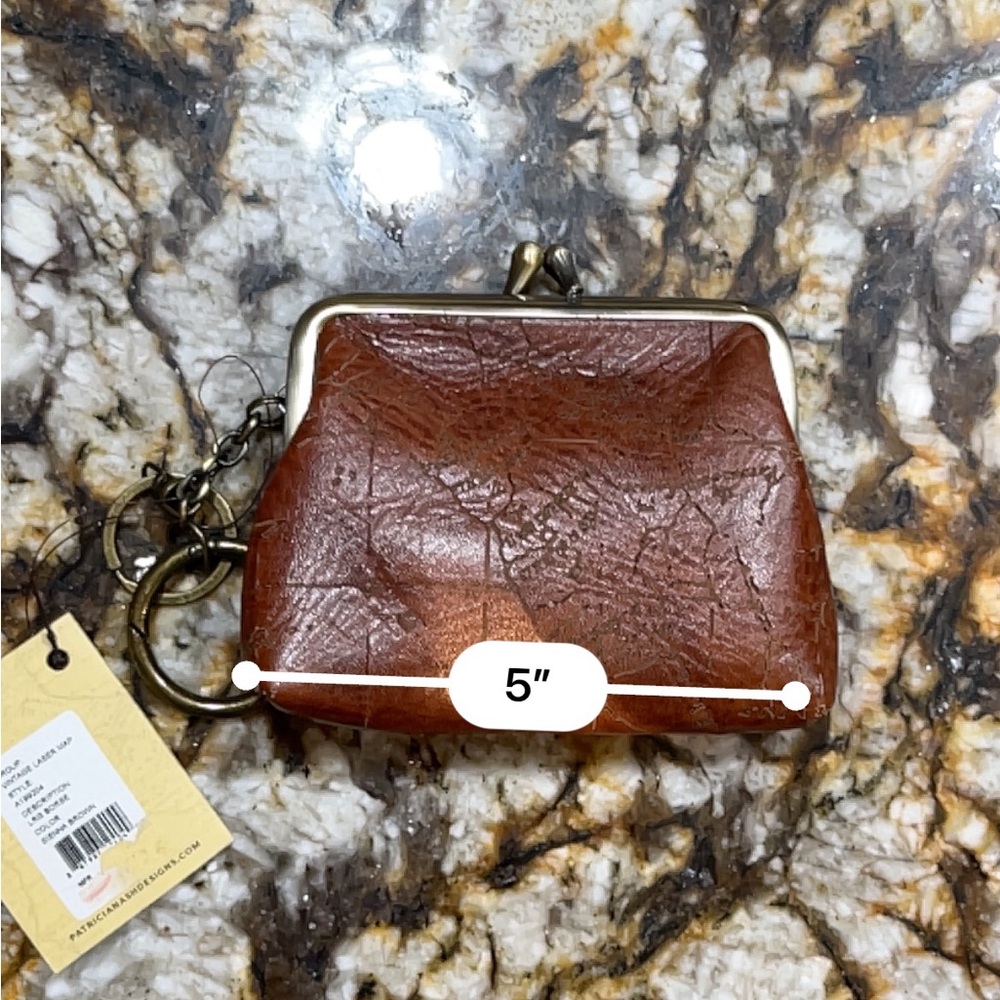 Patricia Nash map coin purse NWT - Picture 6 of 7